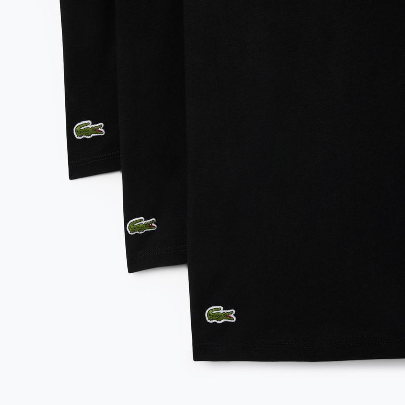Pánské tričko Lacoste TH9010 3-pak black 5