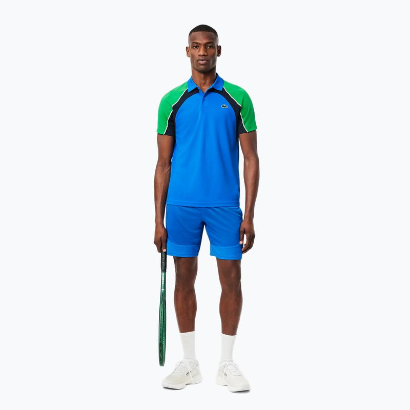 Pánské tenisové šortky Lacoste GH8950 gypsy blue 2