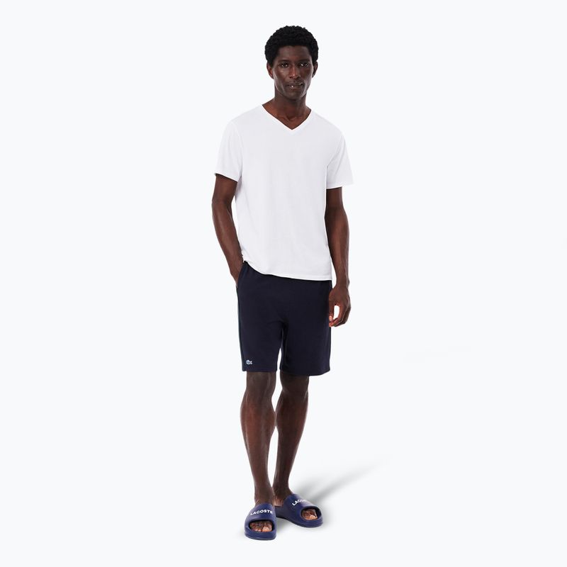 Pánské tričko Lacoste TH9008 3-pak white 2