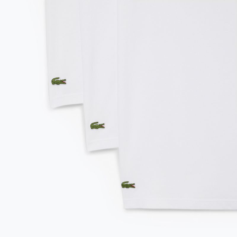 Pánské tričko Lacoste TH9008 3-pak white 6
