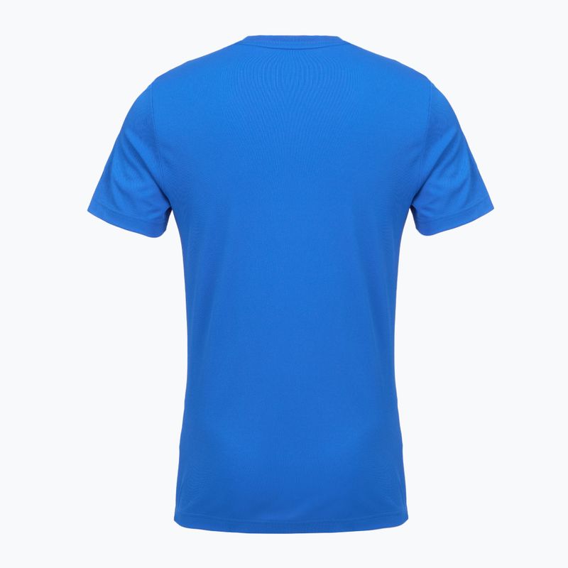 Pánské tenisové tričko Lacoste TH8986 gipsy blue/navy blue 2