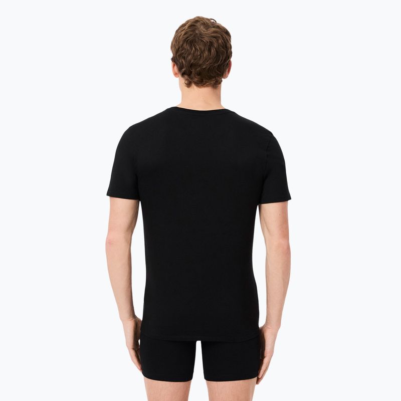 Pánské tričko Lacoste TH9008 3-pak black 3