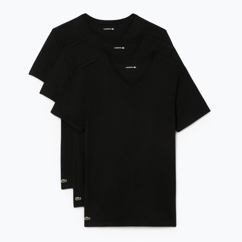 Pánské tričko Lacoste TH9008 3-pak black 5