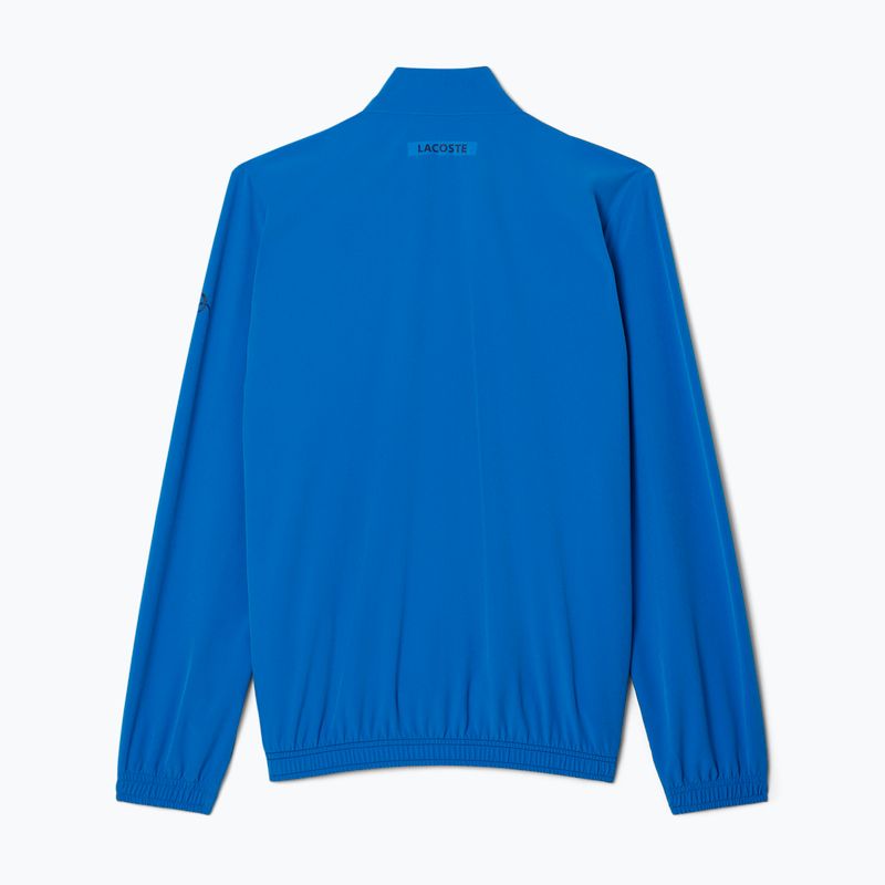 Pánská tenisová tepláková souprava Lacoste WH8977 gipsy blue/navy blue 3