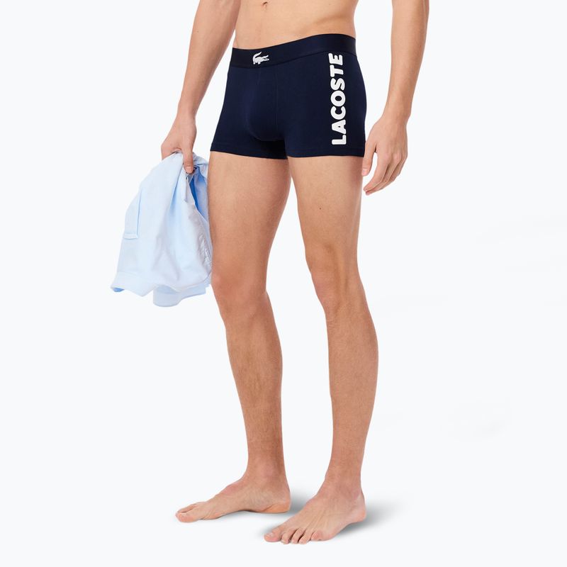 Pánské boxerky Lacoste 5H1291 3-pack thyme/navy blue/white 5