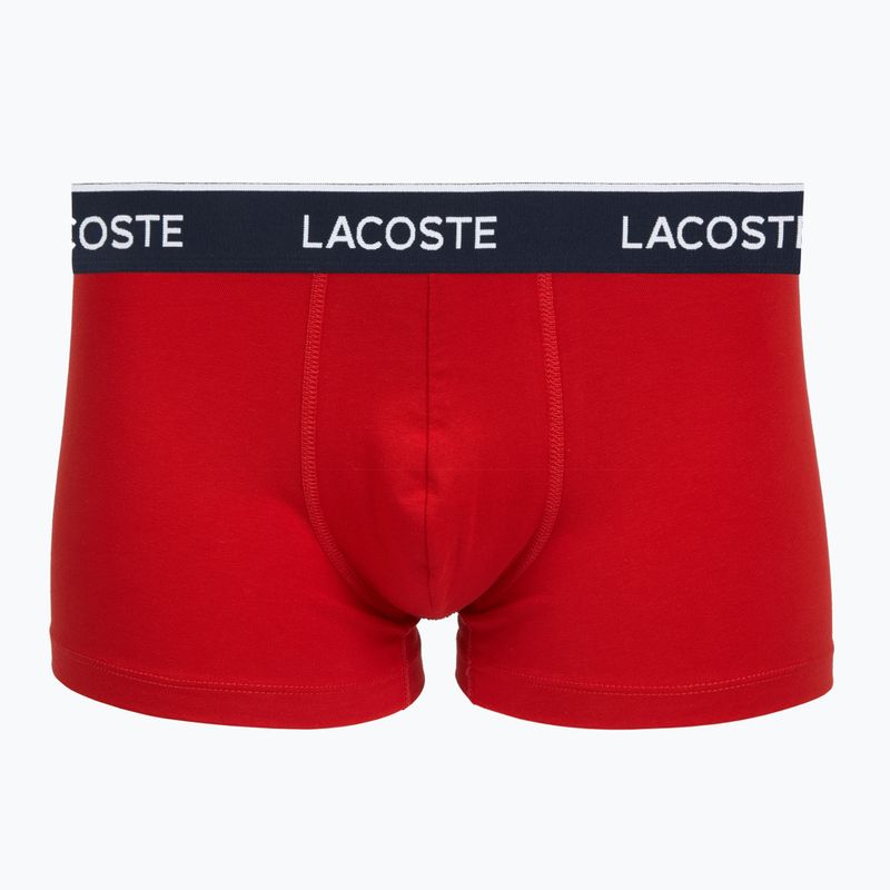 Pánské boxerky Lacoste 5H1300 3 páry navy blue/red/methylene 2