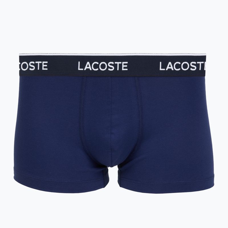 Pánské boxerky Lacoste 5H1300 3 páry navy blue/red/methylene 3