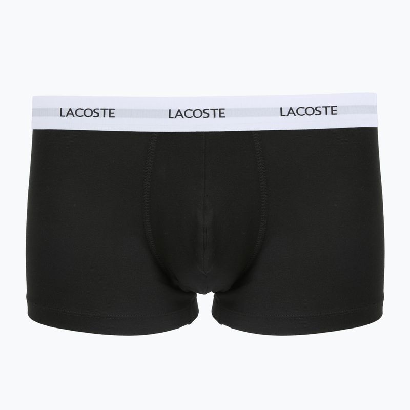 Pánské boxerky Lacoste 5H5150 3 páry black/green/navy blue 3