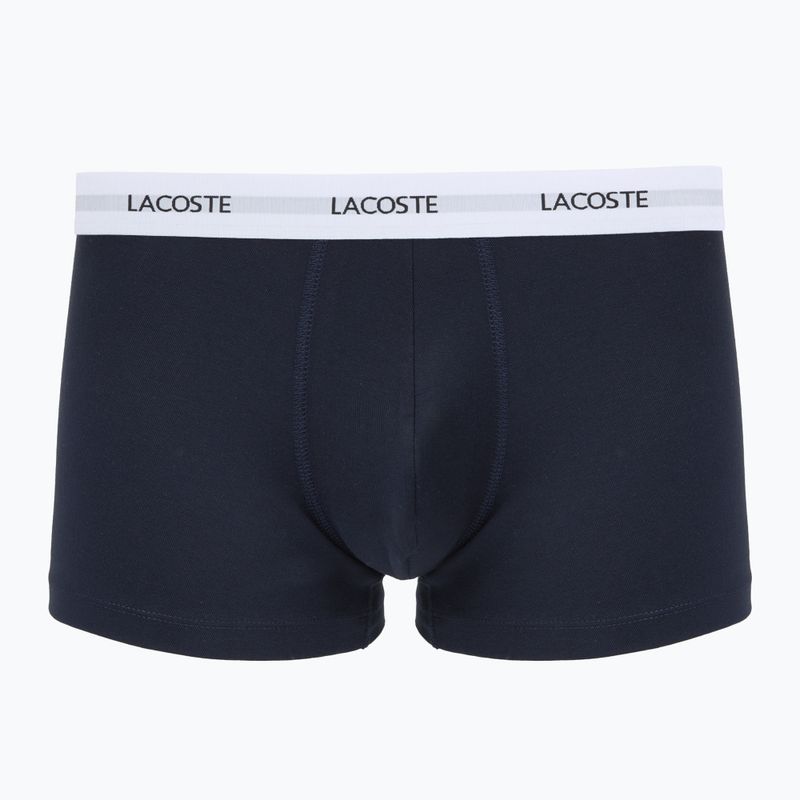 Pánské boxerky Lacoste 5H5150 3 páry black/green/navy blue 4