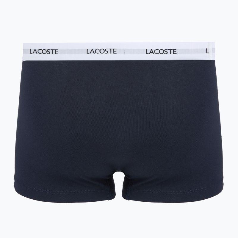 Pánské boxerky Lacoste 5H5150 3 páry black/green/navy blue 5
