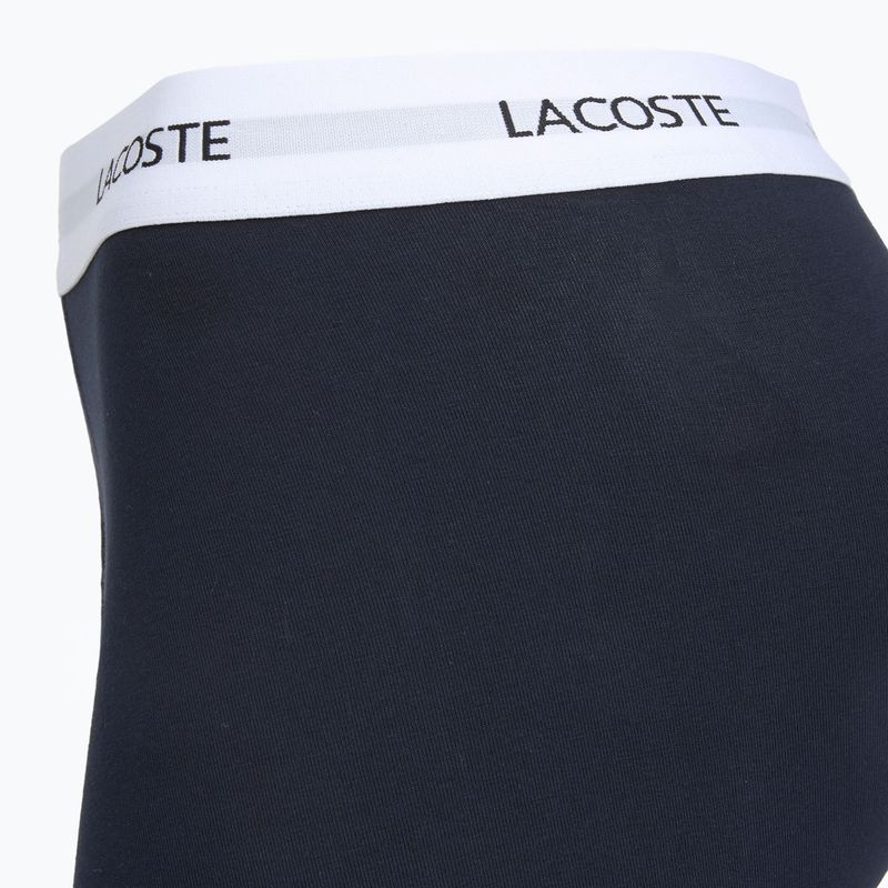 Pánské boxerky Lacoste 5H5150 3 páry black/green/navy blue 6