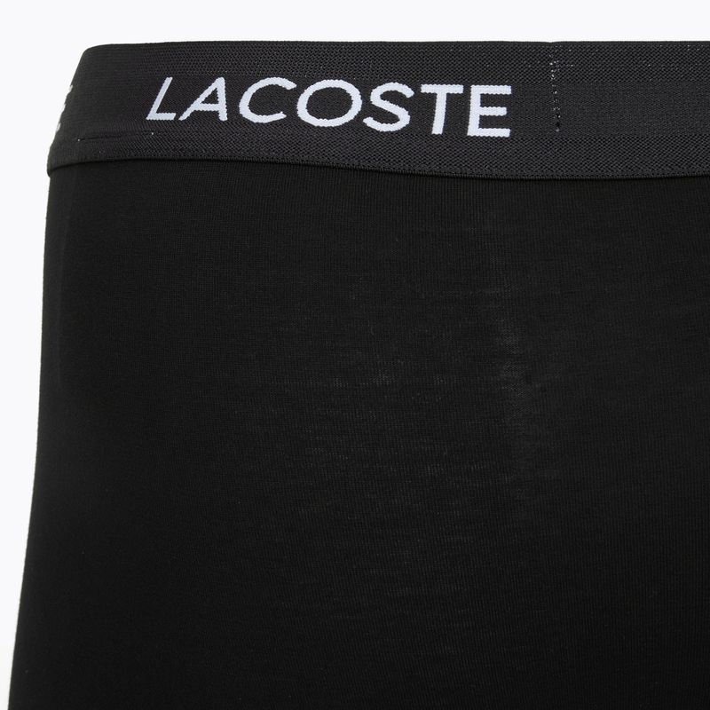 Pánské boxerky Lacoste 5H1292 5 párů black 4