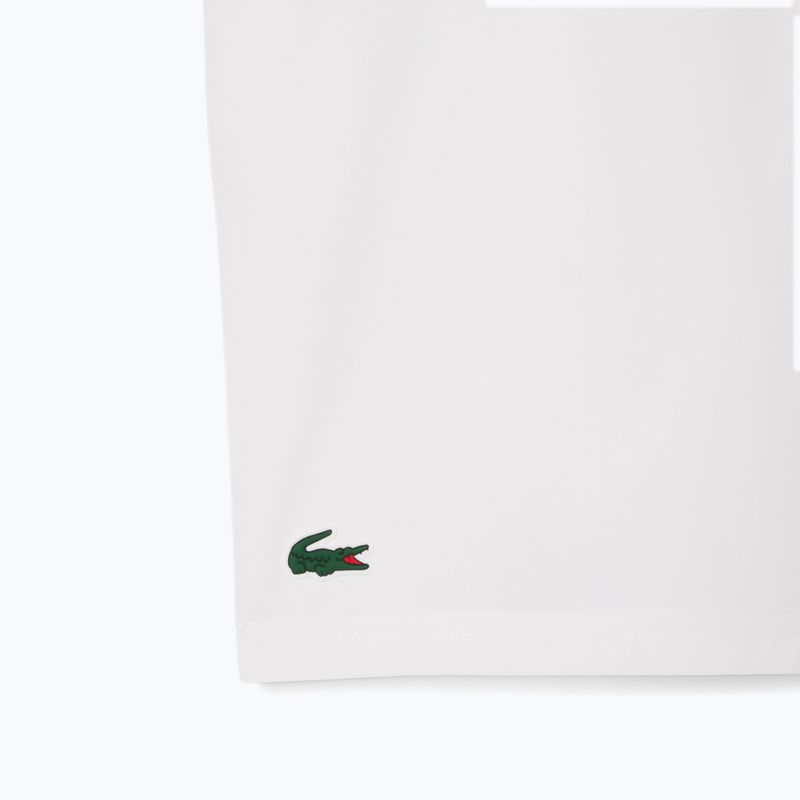 Pánské tenisové šortky Lacoste GH7413 white/mango tree red 7