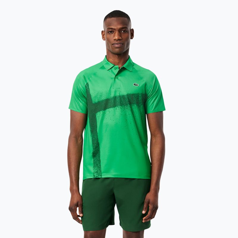 Pánské tenisové šortky Lacoste GH7413 green/calathea 2