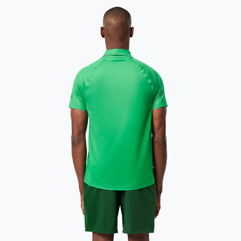 Pánské tenisové šortky Lacoste GH7413 green/calathea 3