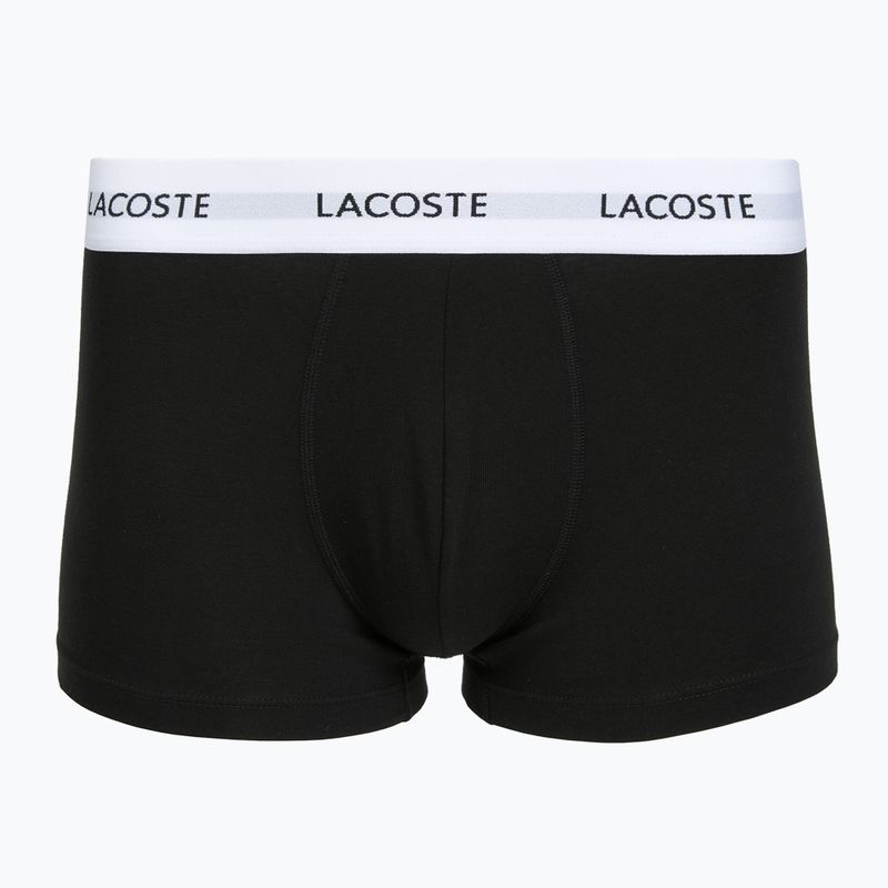 Pánské boxerky Lacoste 5H5150 3 páry black 2
