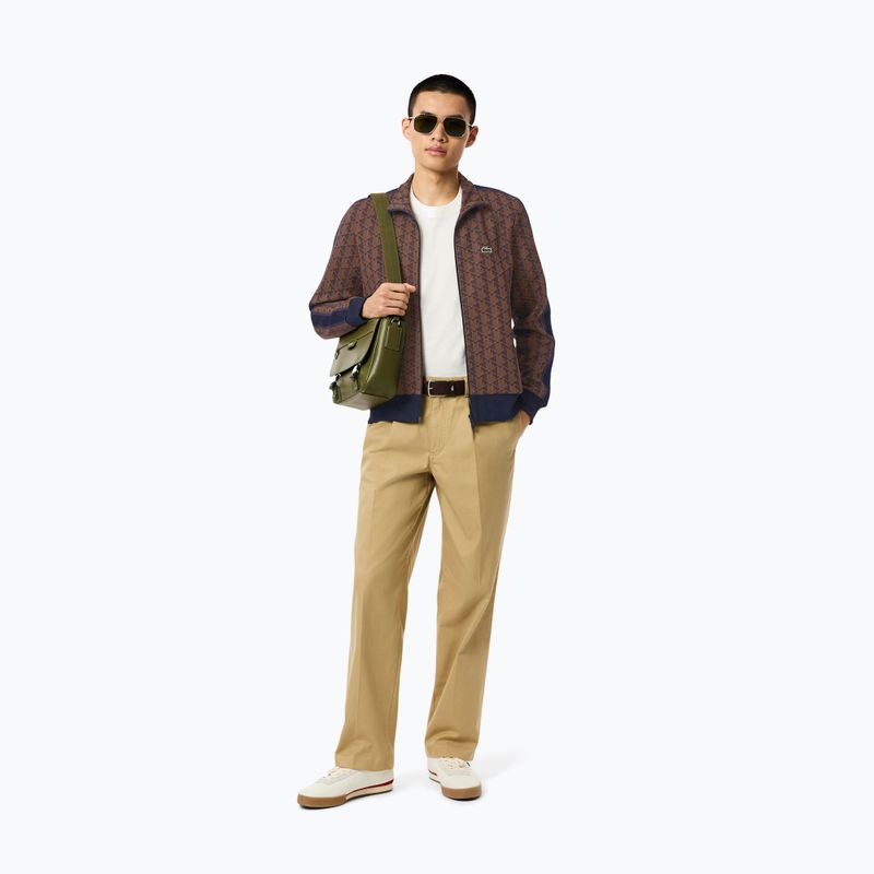 Pánská mikina Lacoste  SH1368 velvet/date brown 2