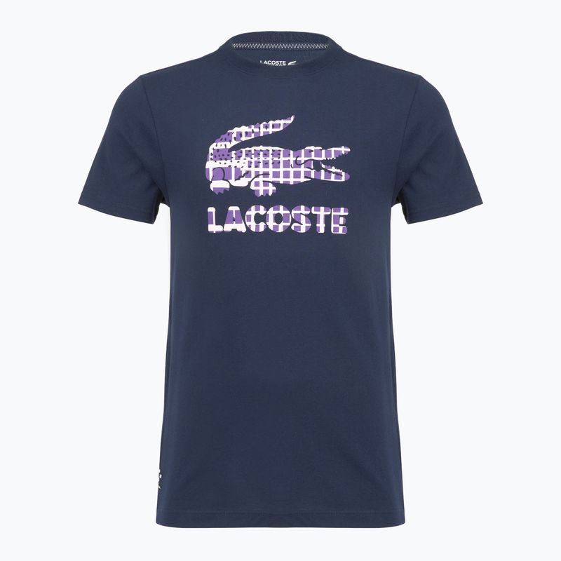 Pánské tričko Lacoste TH4769 navy blue