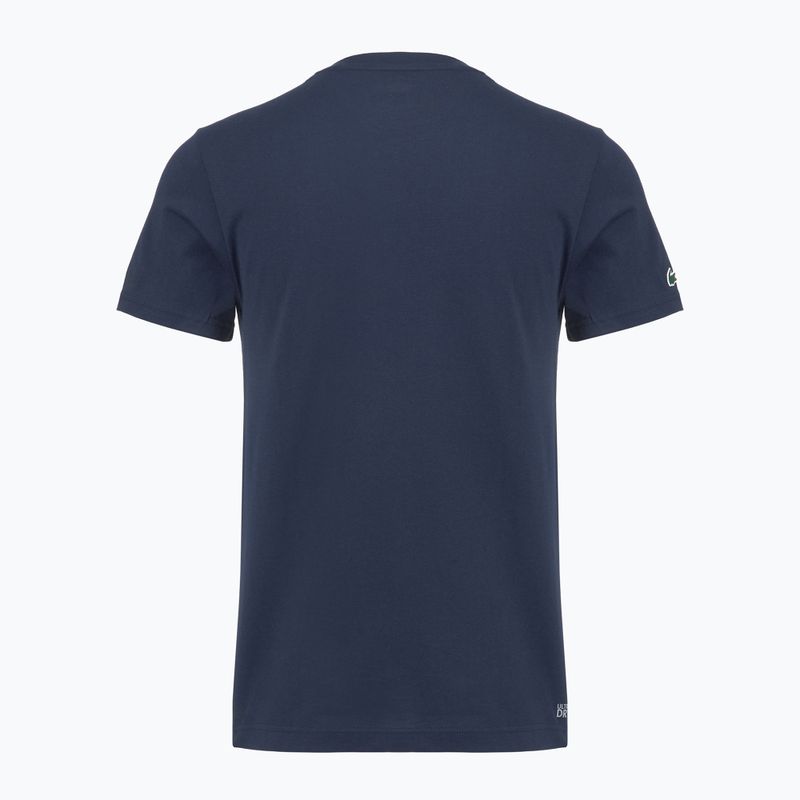 Pánské tričko Lacoste TH4769 navy blue 2