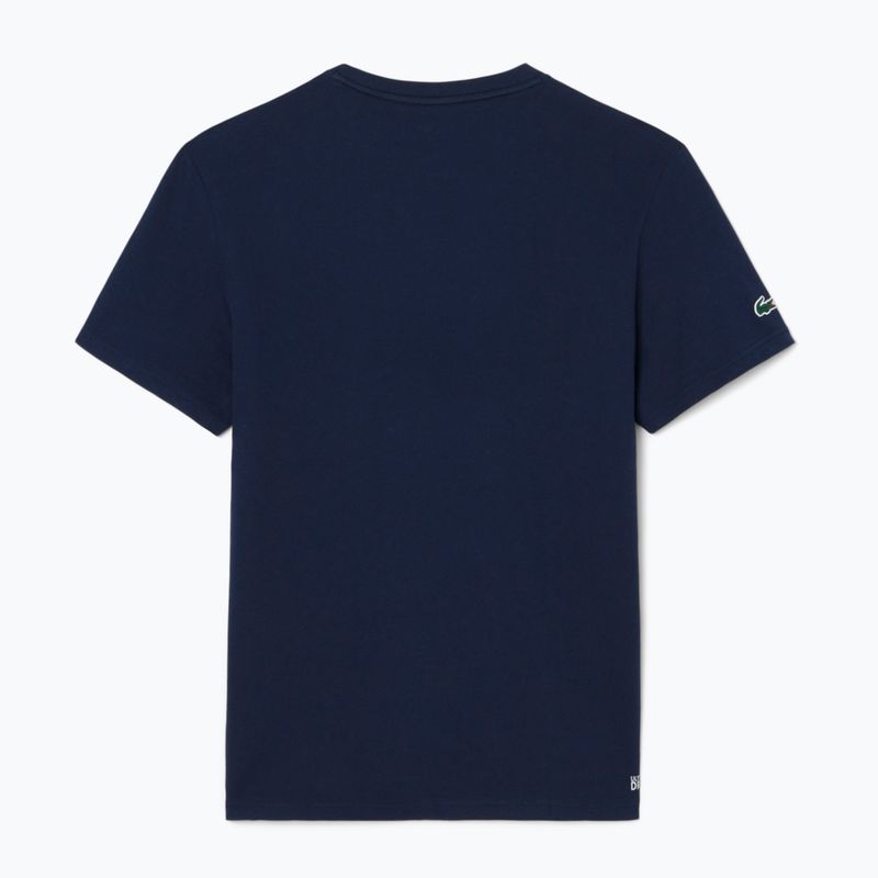 Pánské tričko Lacoste TH4769 navy blue 2