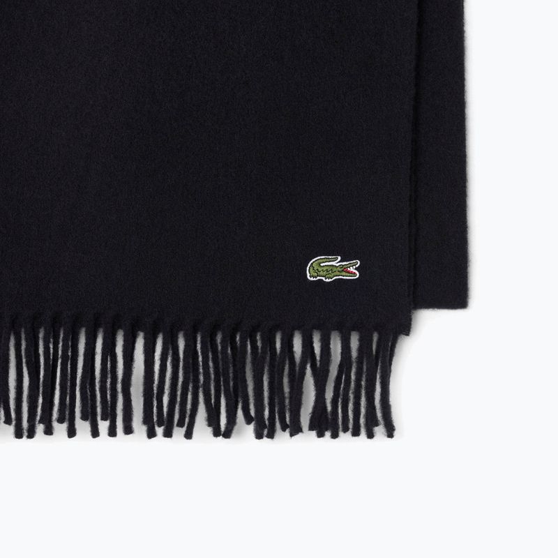 Pánský šál Lacoste RE7864 Black 2