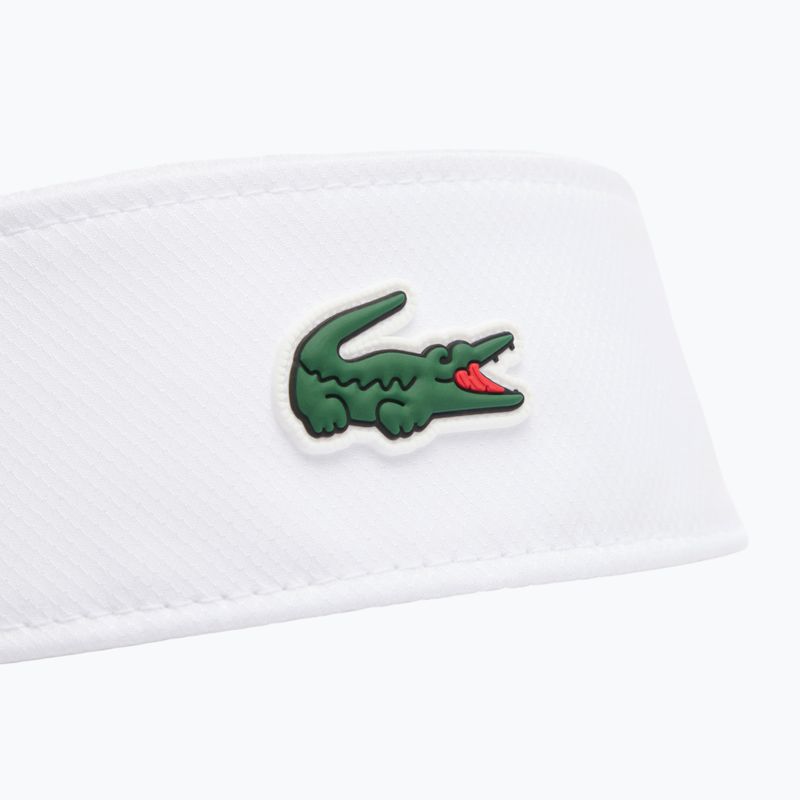 Pánský tenisový kšilt Lacoste RK8727 white 4