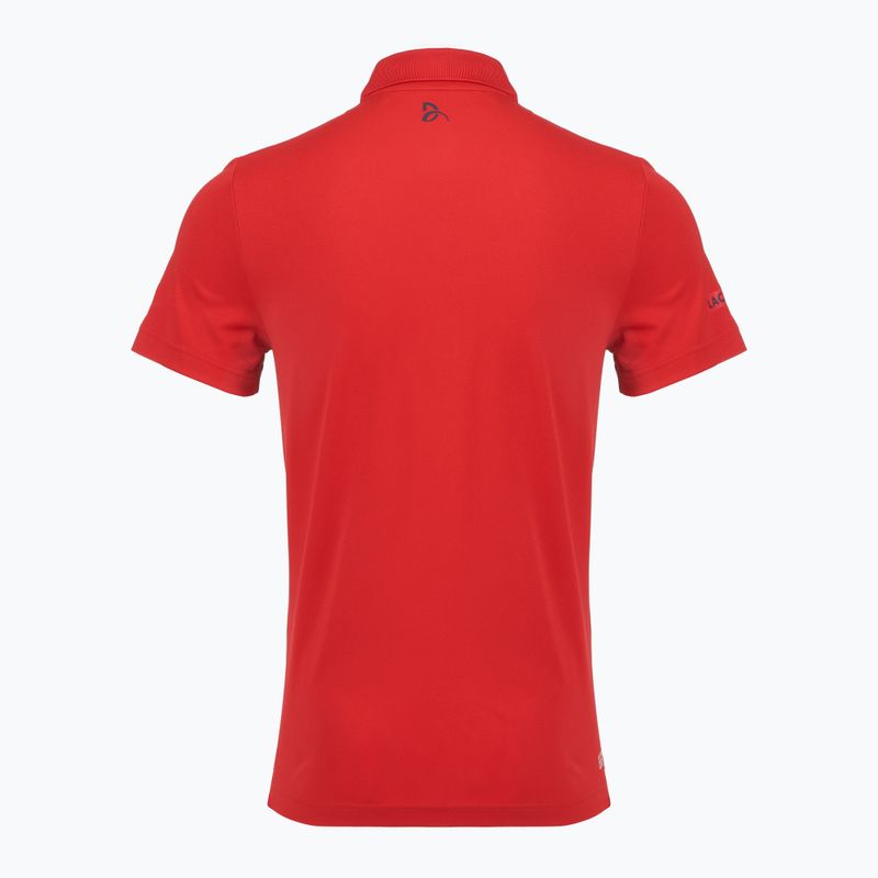Pánské polo tričko Lacoste DH4777 red 2