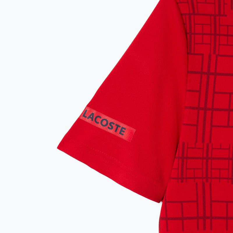 Pánské polo tričko Lacoste DH4777 red 4