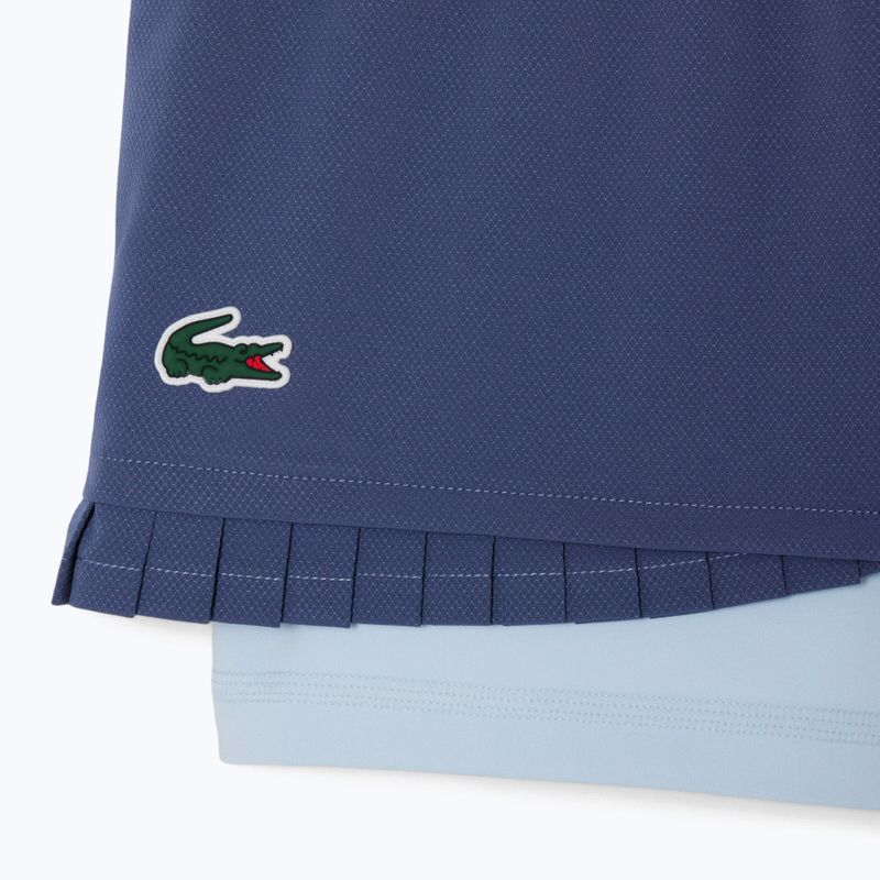 Dámské tenisové šortky Lacoste GF8598 navy blue/delphinium 5