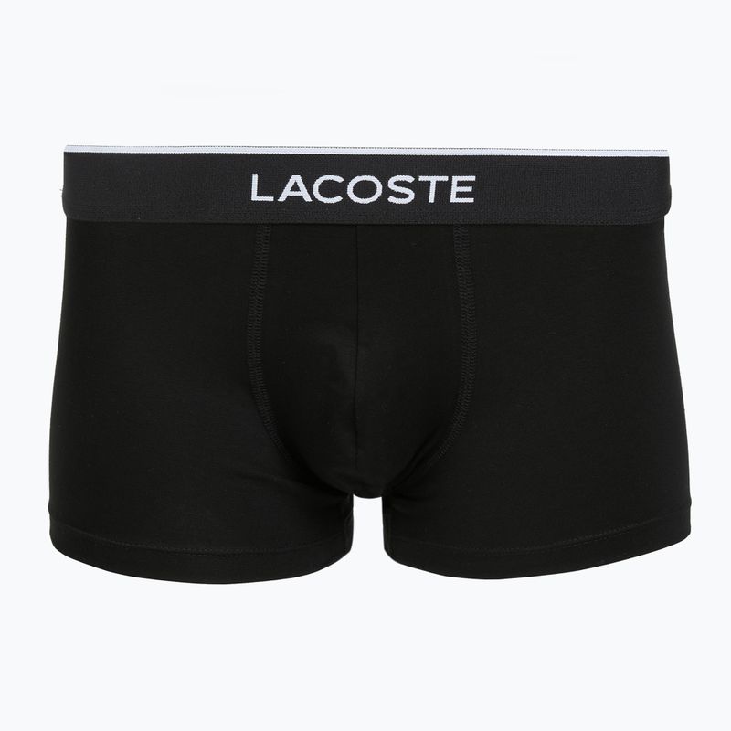 Pánské boxerky Lacoste 5H1299 3 páry black 3