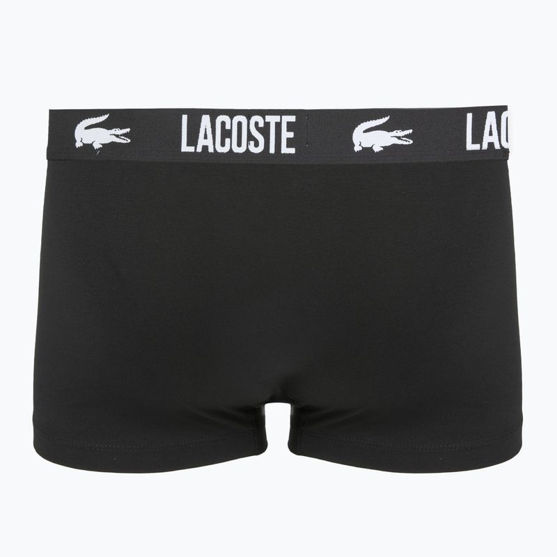 Pánské boxerky Lacoste 5H2393 3 páry black 3