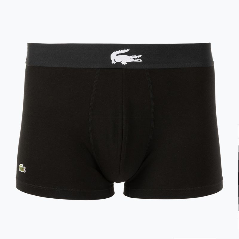 Pánské boxerky Lacoste 5H1291 3 páry black/white/black/black 2
