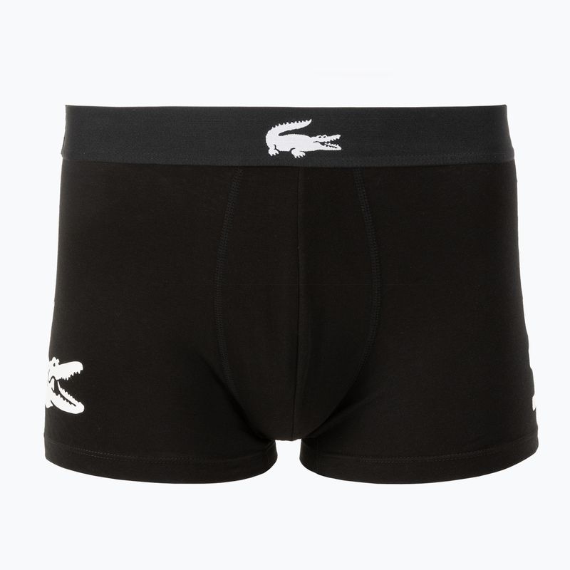 Pánské boxerky Lacoste 5H1291 3 páry black/white/black/black 3