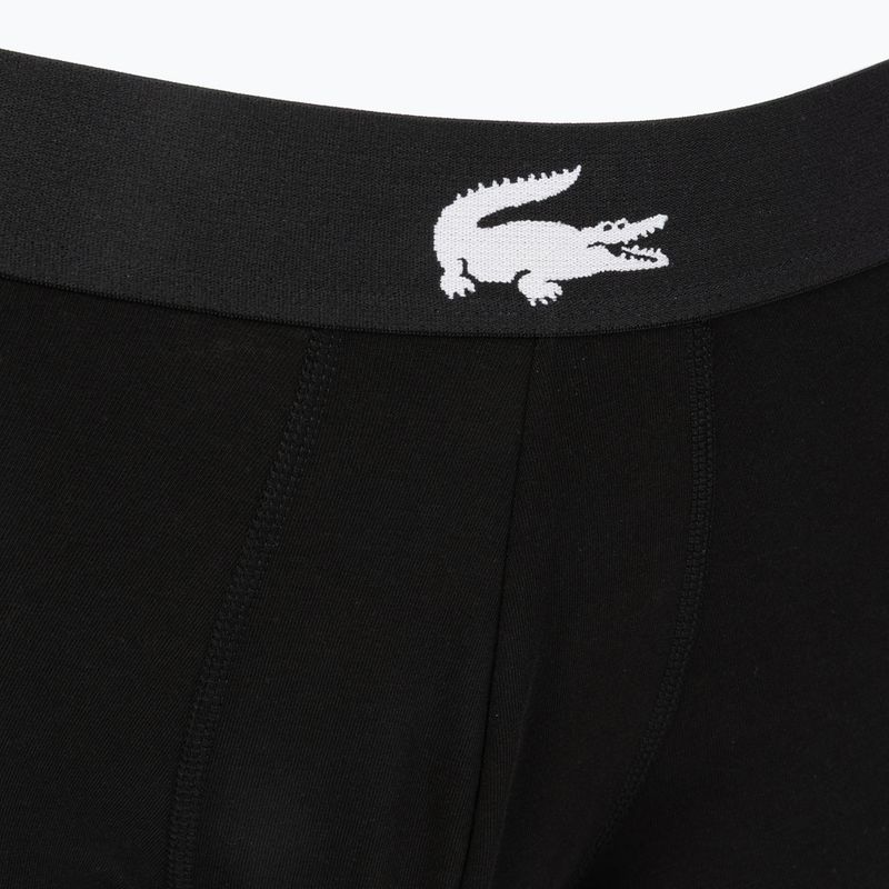 Pánské boxerky Lacoste 5H1291 3 páry black/white/black/black 5