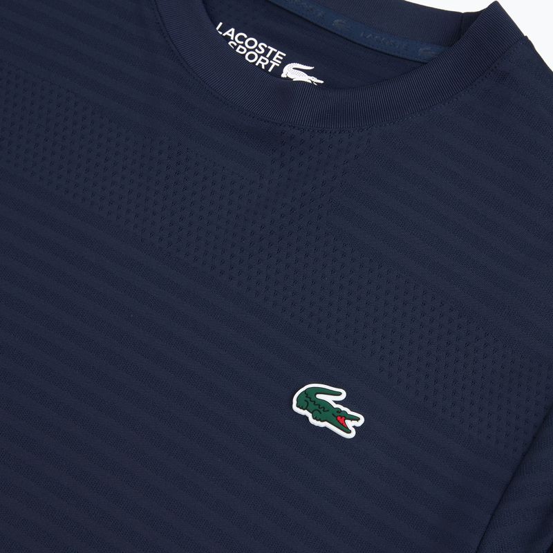 Pánské tenisové tričko Lacoste TH0004 navy blue 3