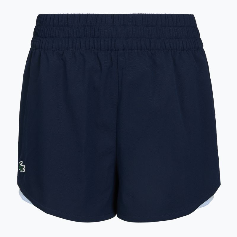 Dámské tenisové šortky Lacoste GF9972 navy blue/phoenix blue