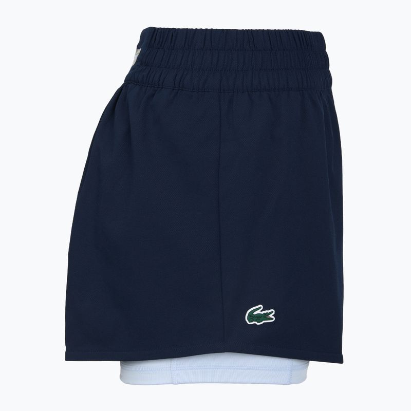 Dámské tenisové šortky Lacoste GF9972 navy blue/phoenix blue 3