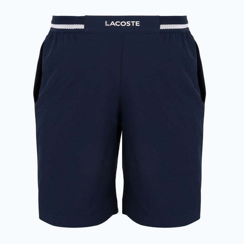 Pánské tenisové šortky Lacoste X Novak Djokovic GH7413 navy blue/white 2