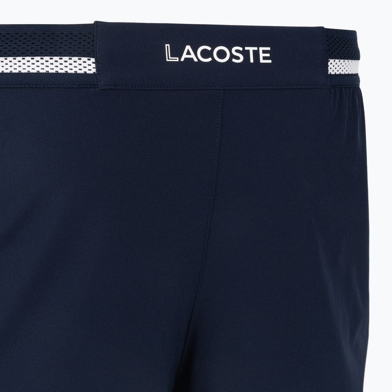 Pánské tenisové šortky Lacoste X Novak Djokovic GH7413 navy blue/white 4