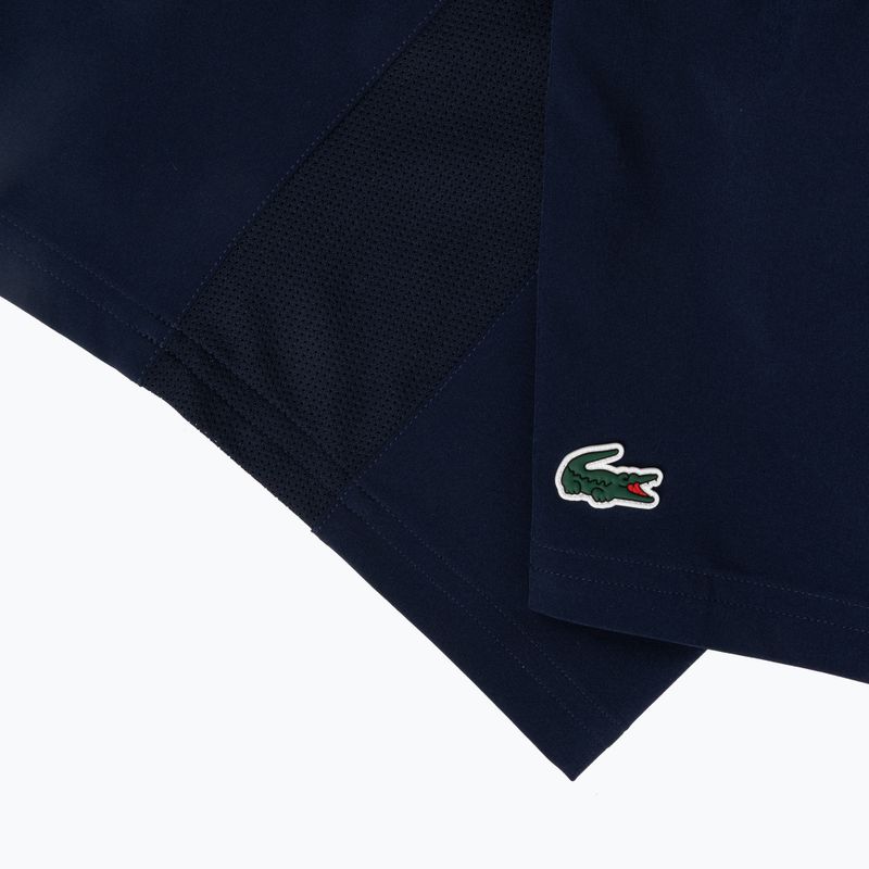 Pánské tenisové šortky Lacoste X Novak Djokovic GH7413 navy blue/white 6