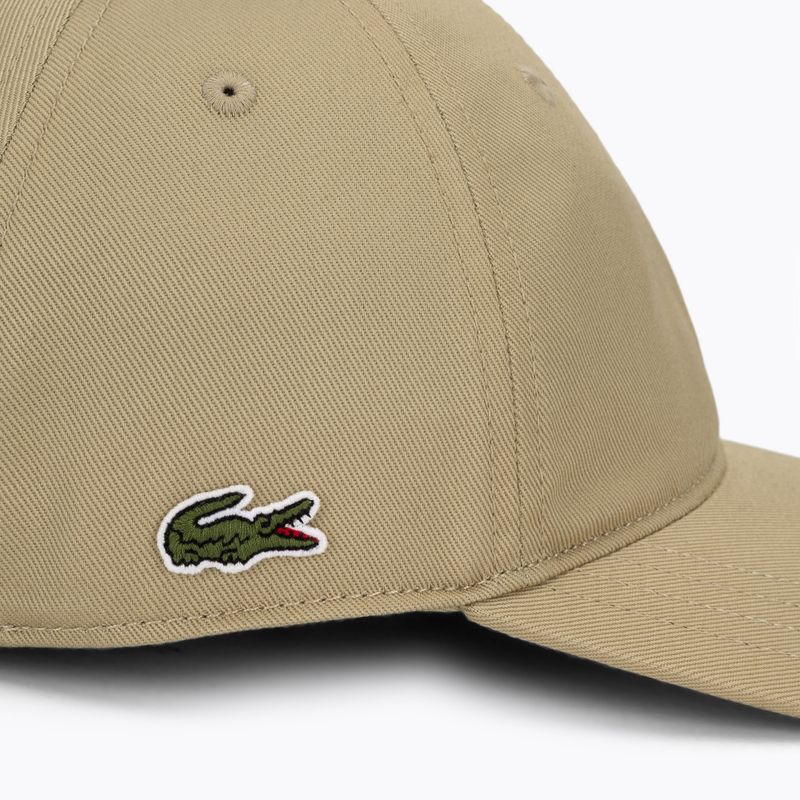 Kšiltovka Lacoste RK0440 millet 4