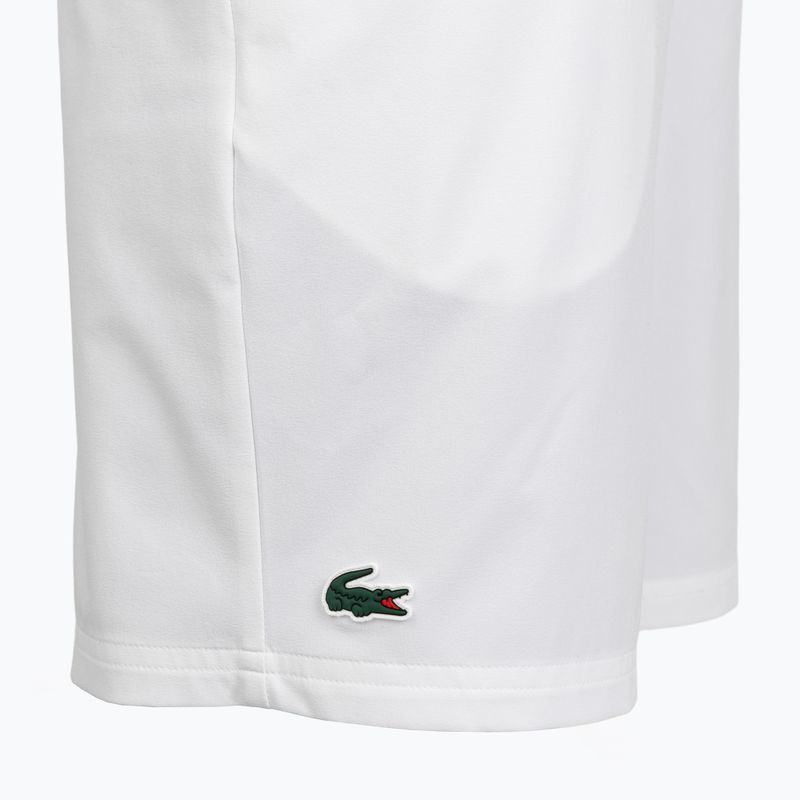 Pánské tenisové šortky Lacoste X Novak Djokovic GH7413 white/buffalo 3
