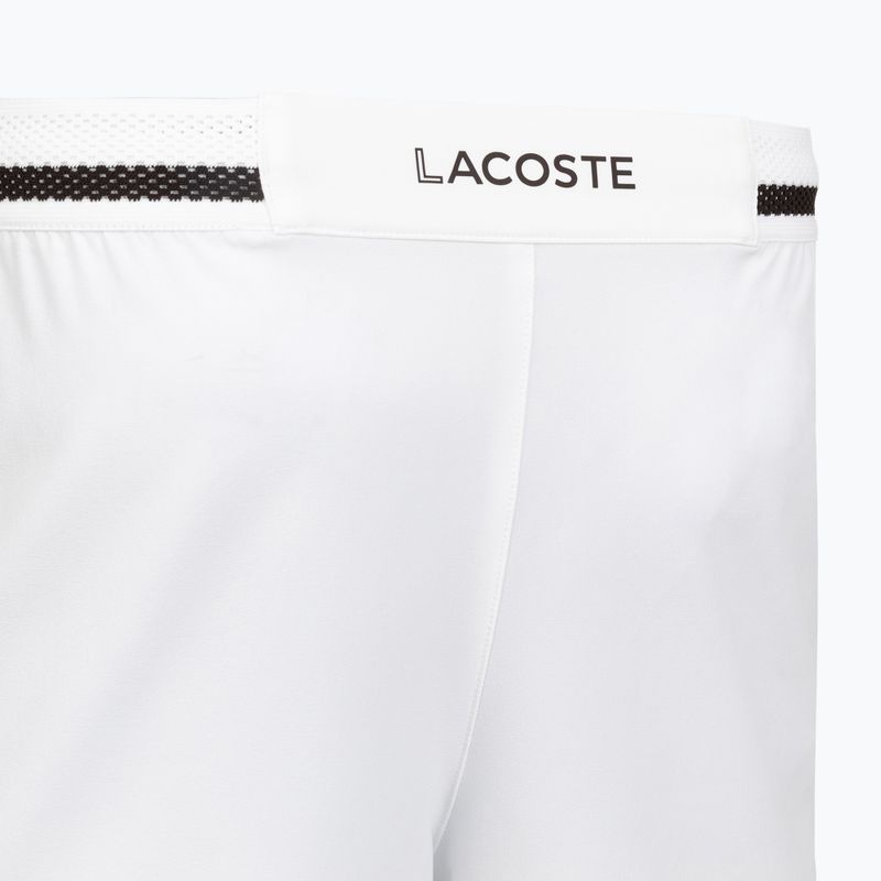 Pánské tenisové šortky Lacoste X Novak Djokovic GH7413 white/buffalo 4