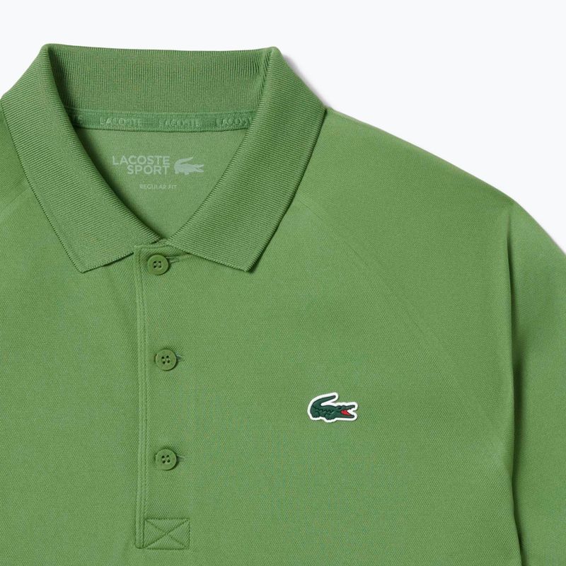 Pánské tenisové polo Lacoste Polo DH3201 lambʼs lettuce 2