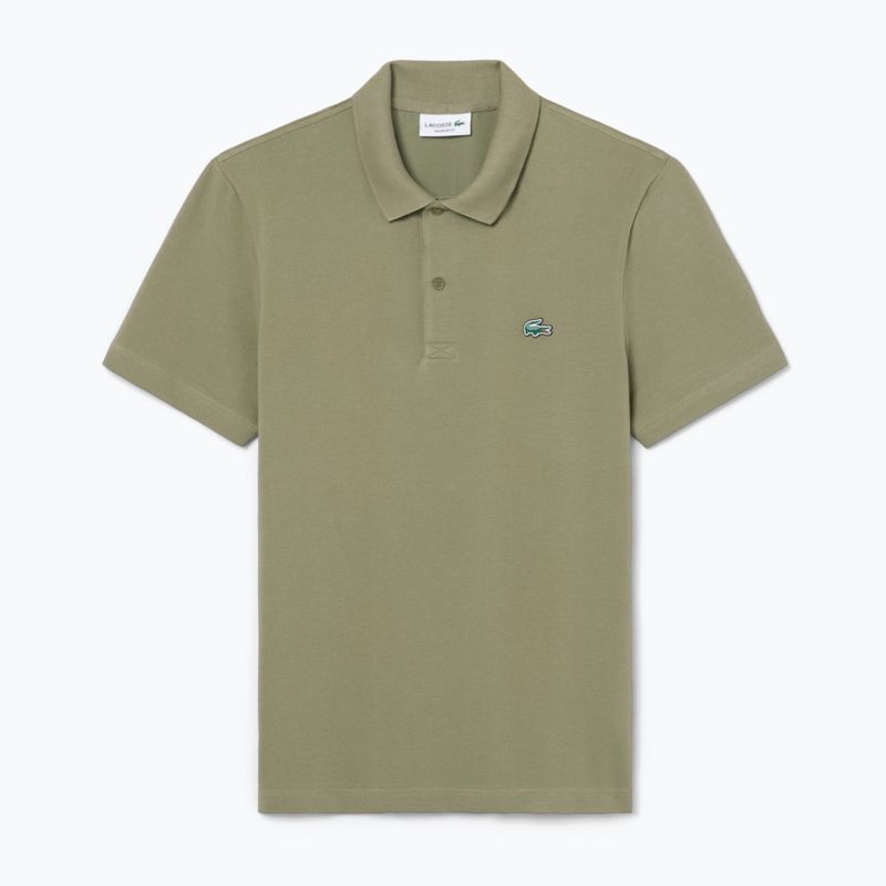 Pánské polo tričko Lacoste Polo DH5138 khaki 3