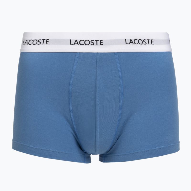 Pánské boxerky Lacoste 5H5150 3 páry turquin blue/navy blue/navy blue 2