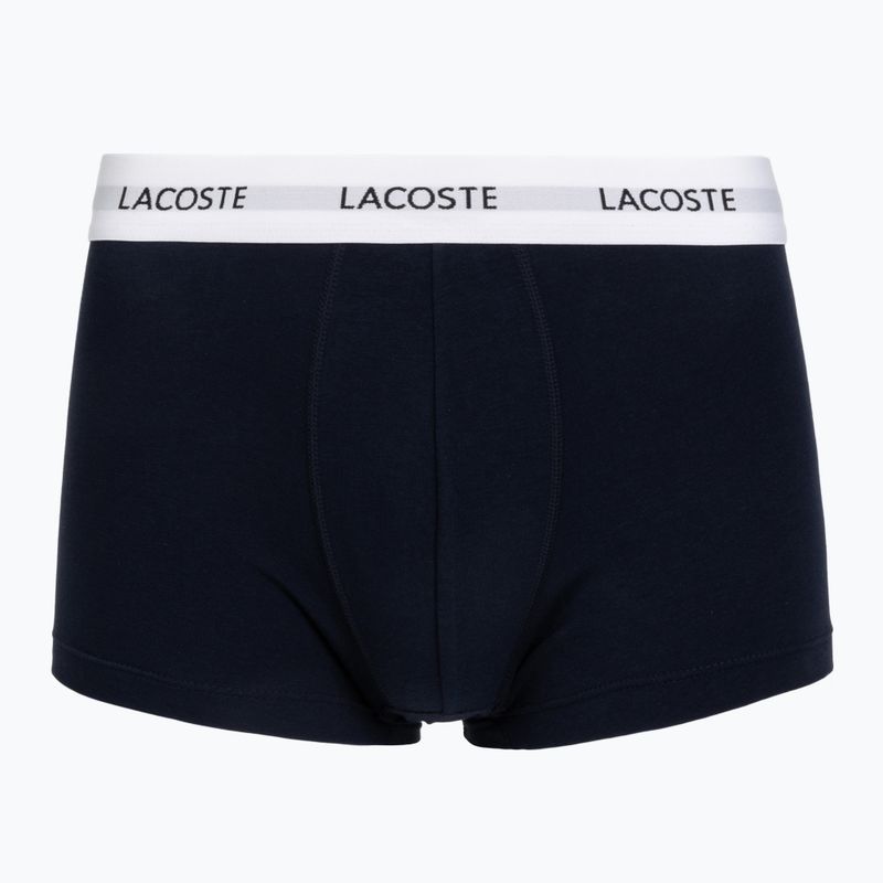 Pánské boxerky Lacoste 5H5150 3 páry turquin blue/navy blue/navy blue 4