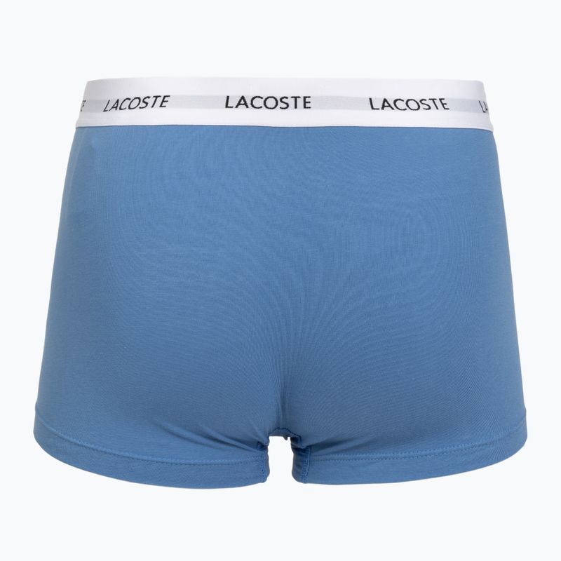 Pánské boxerky Lacoste 5H5150 3 páry turquin blue/navy blue/navy blue 5