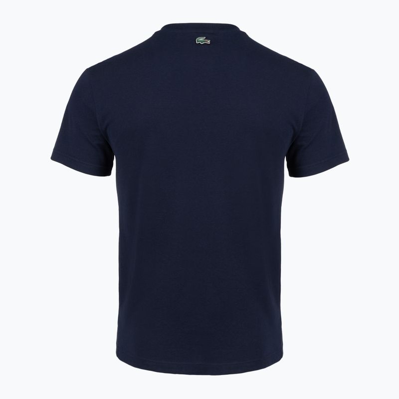 Pánské tričko Lacoste TH2630 navy blue 2