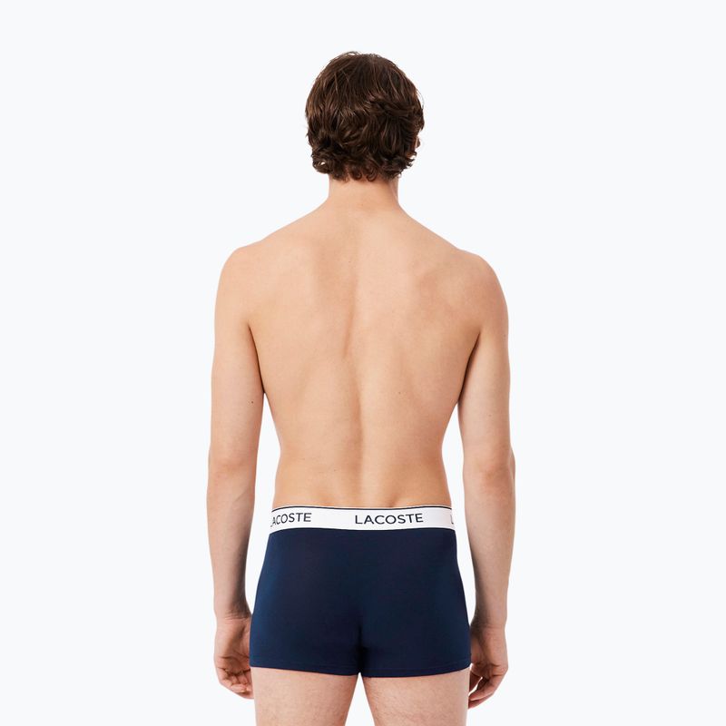 Pánské boxerky Lacoste 5H9002 3 pack navy blue 4